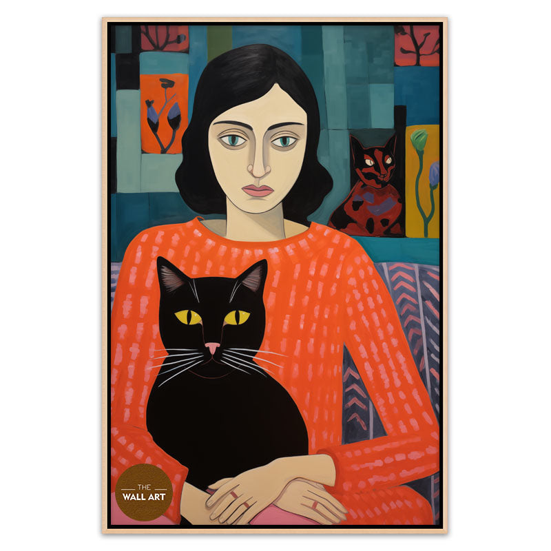 LADY AND BLACK CAT II