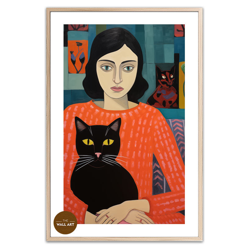 LADY AND BLACK CAT II