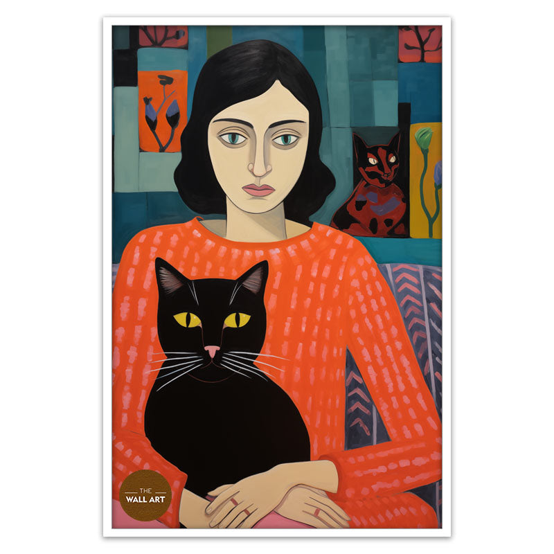 LADY AND BLACK CAT II