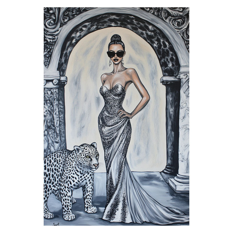 LADY AND LEOPARD III