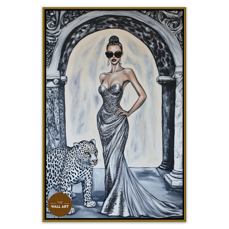 LADY AND LEOPARD III
