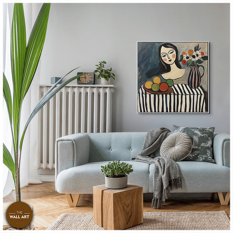 LADY AND STILL LIFE I