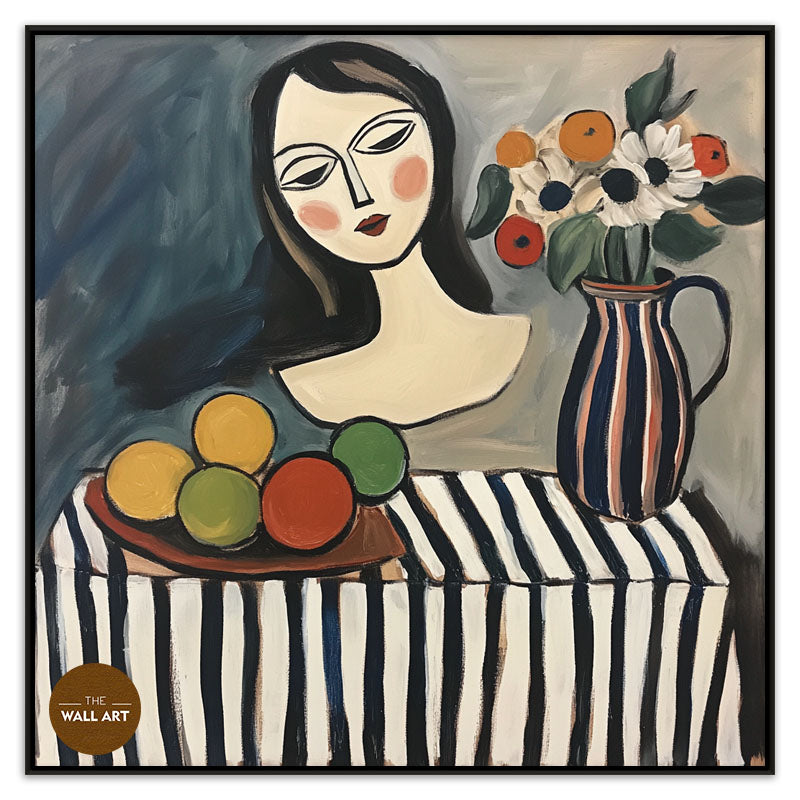 LADY AND STILL LIFE I