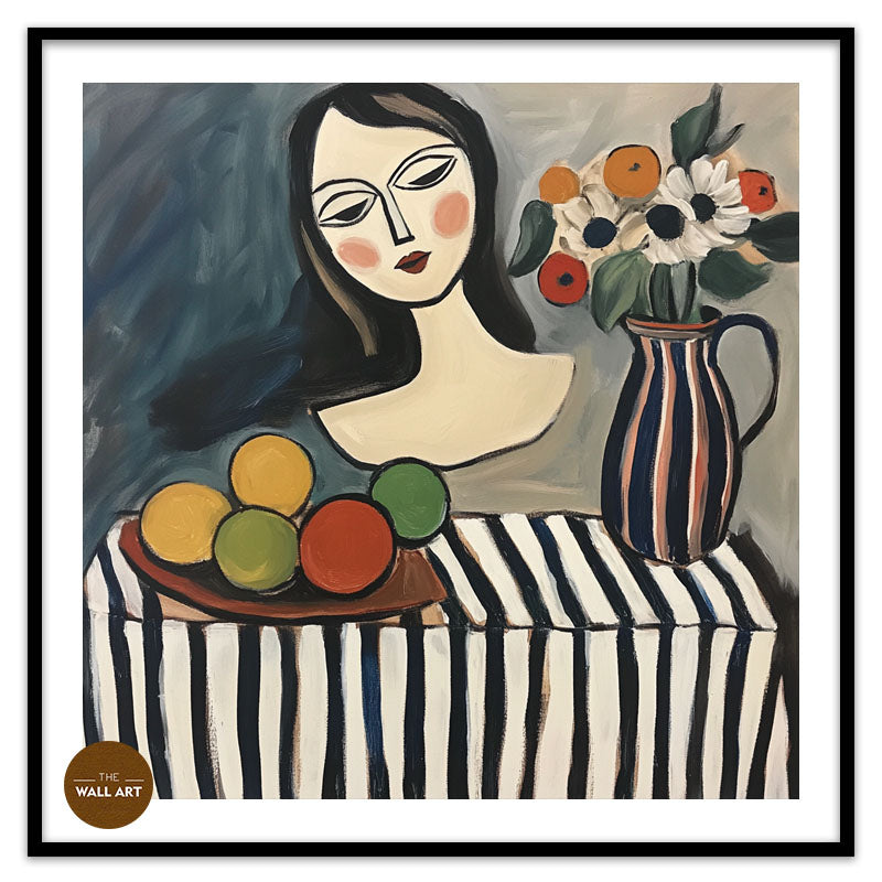 LADY AND STILL LIFE I