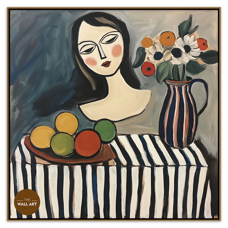 LADY AND STILL LIFE I