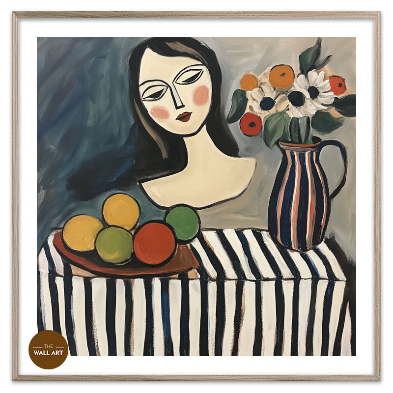 LADY AND STILL LIFE I