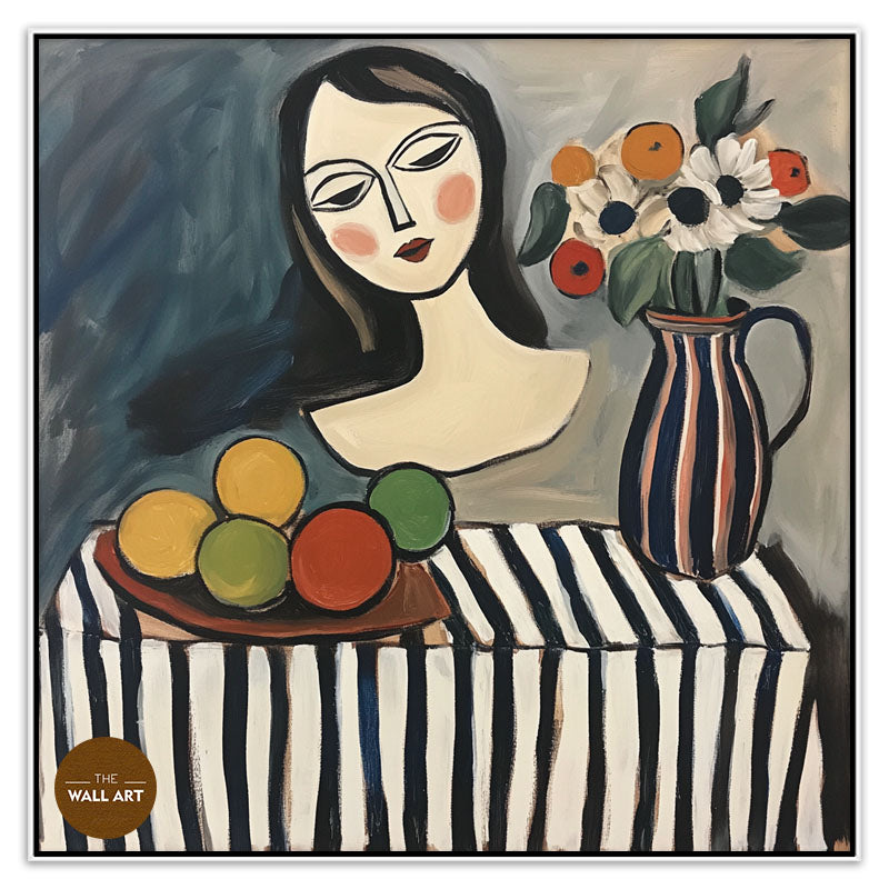 LADY AND STILL LIFE I