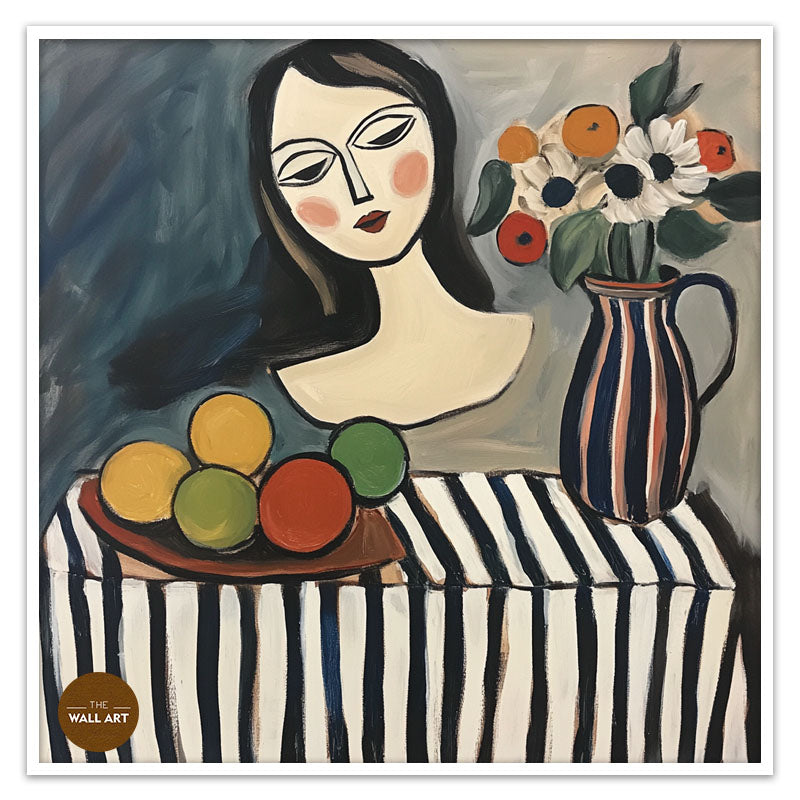 LADY AND STILL LIFE I
