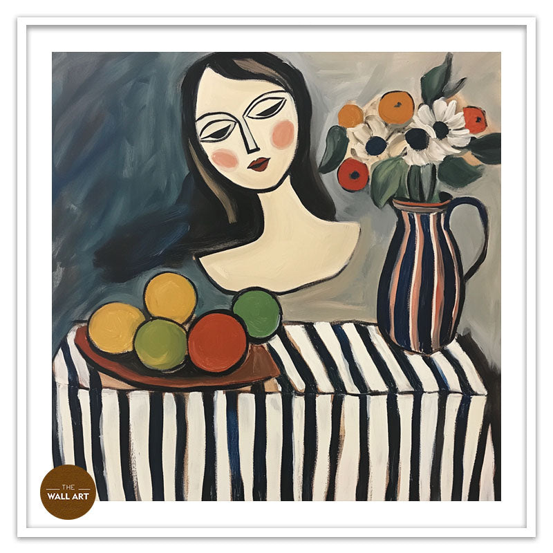 LADY AND STILL LIFE I