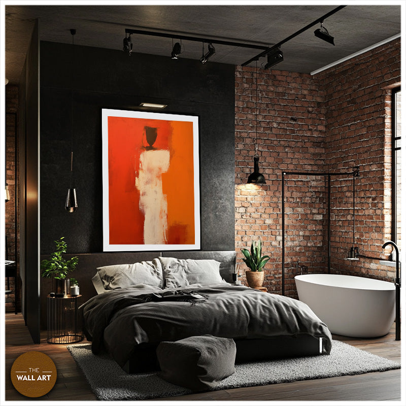 LADY IN ORANGE SHADE