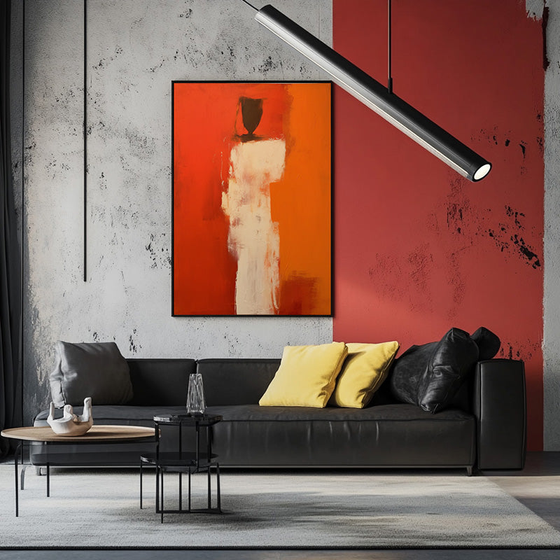 LADY IN ORANGE SHADE