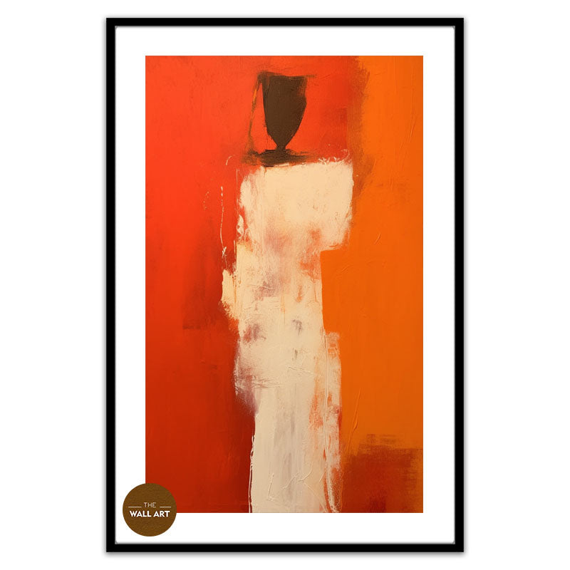 LADY IN ORANGE SHADE