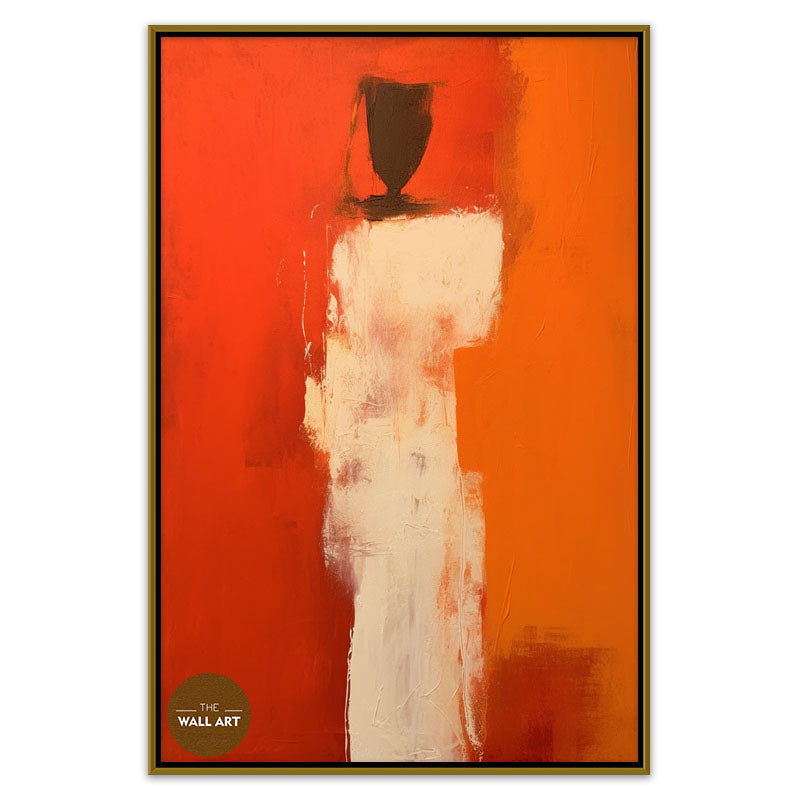 LADY IN ORANGE SHADE