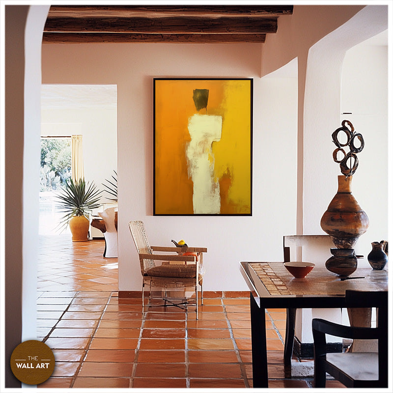 LADY IN YELLOW SHADE