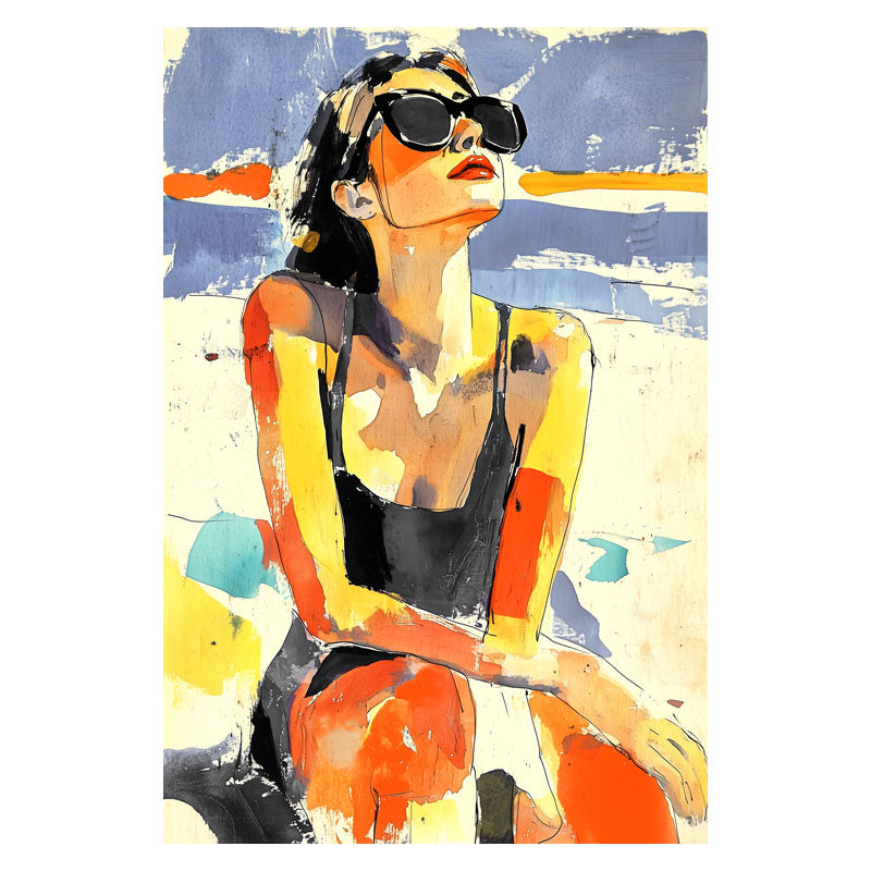 LADY ON BEACH I