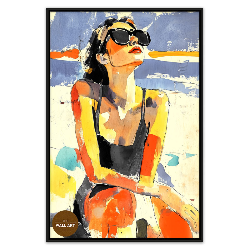 LADY ON BEACH I