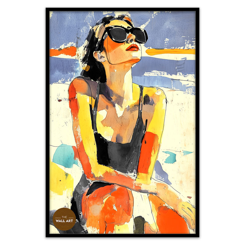 LADY ON BEACH I
