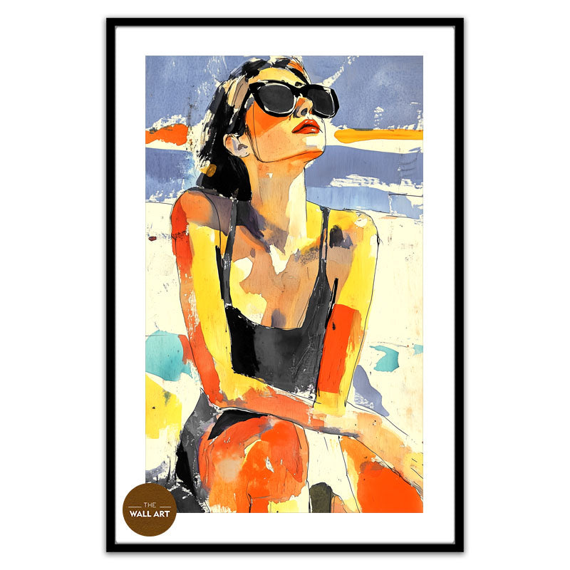 LADY ON BEACH I