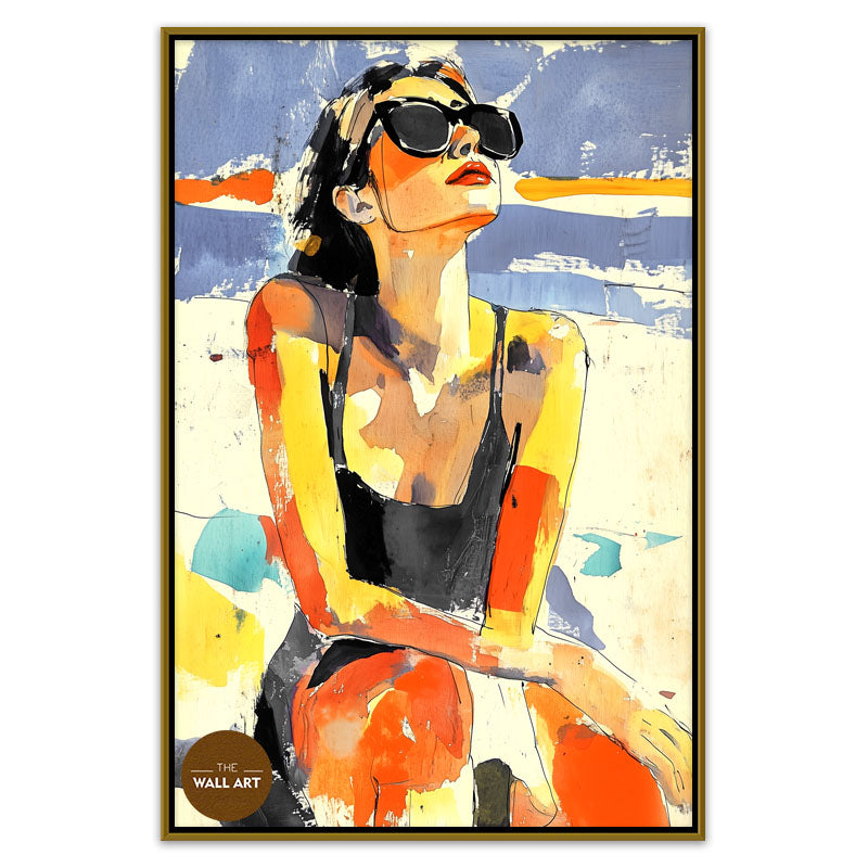 LADY ON BEACH I