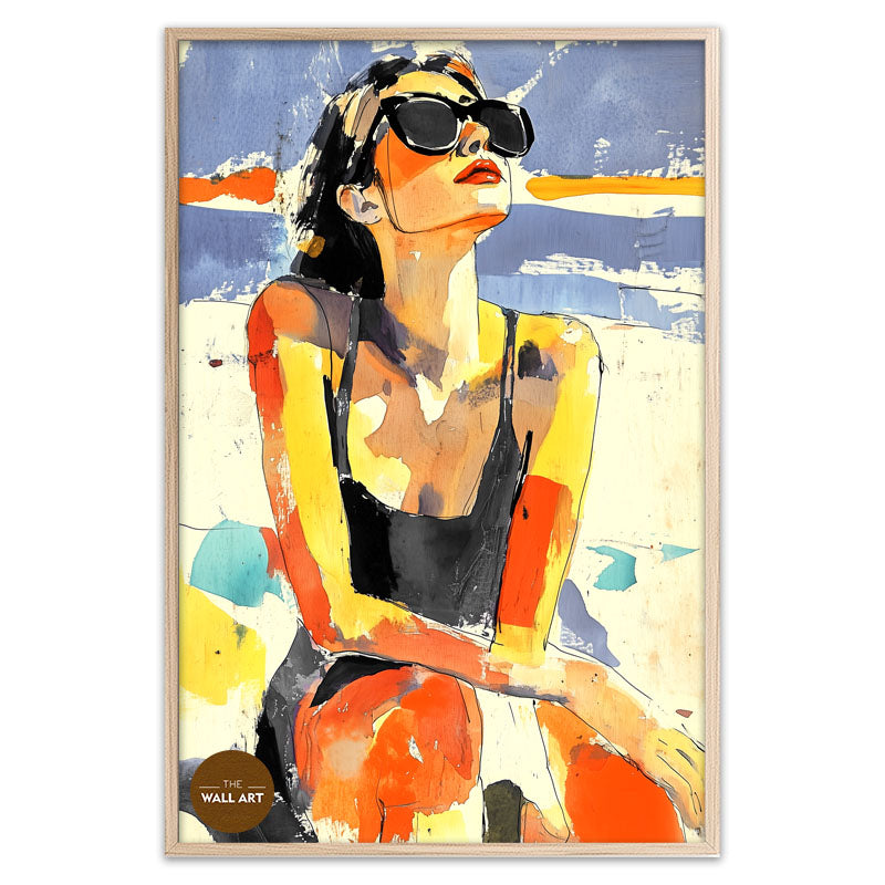 LADY ON BEACH I