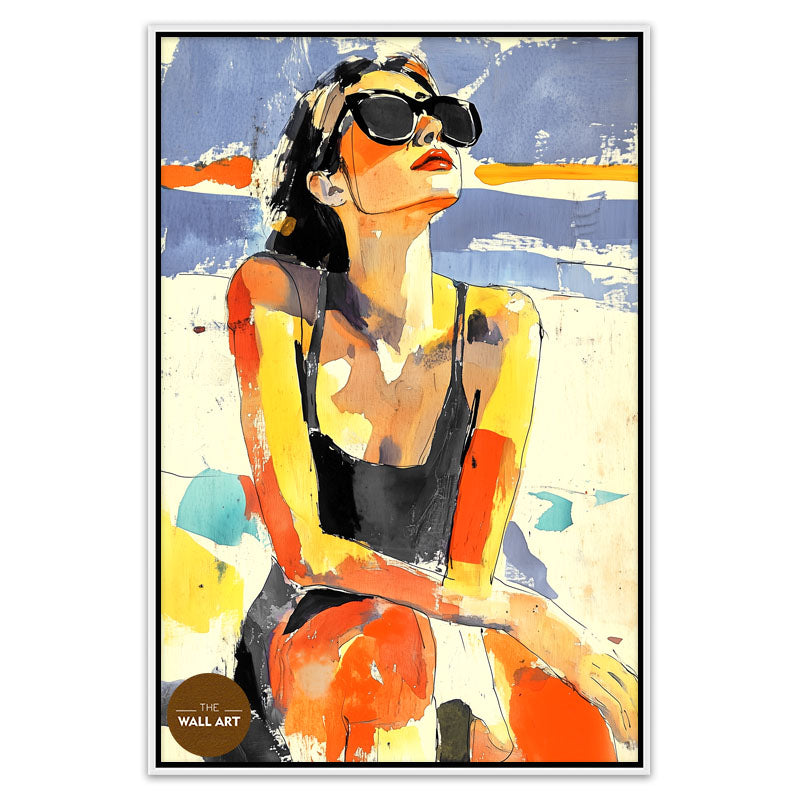LADY ON BEACH I