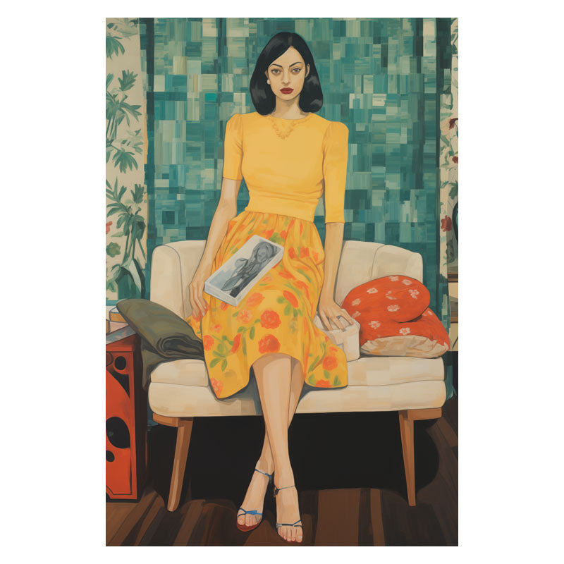 LADY ON SOFA II