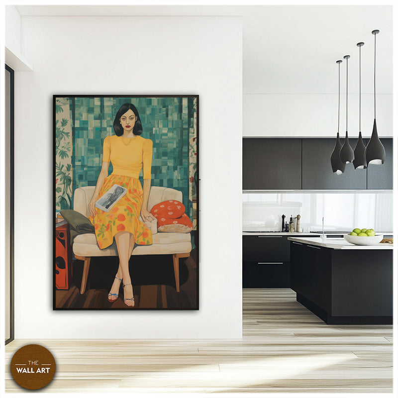 LADY ON SOFA II