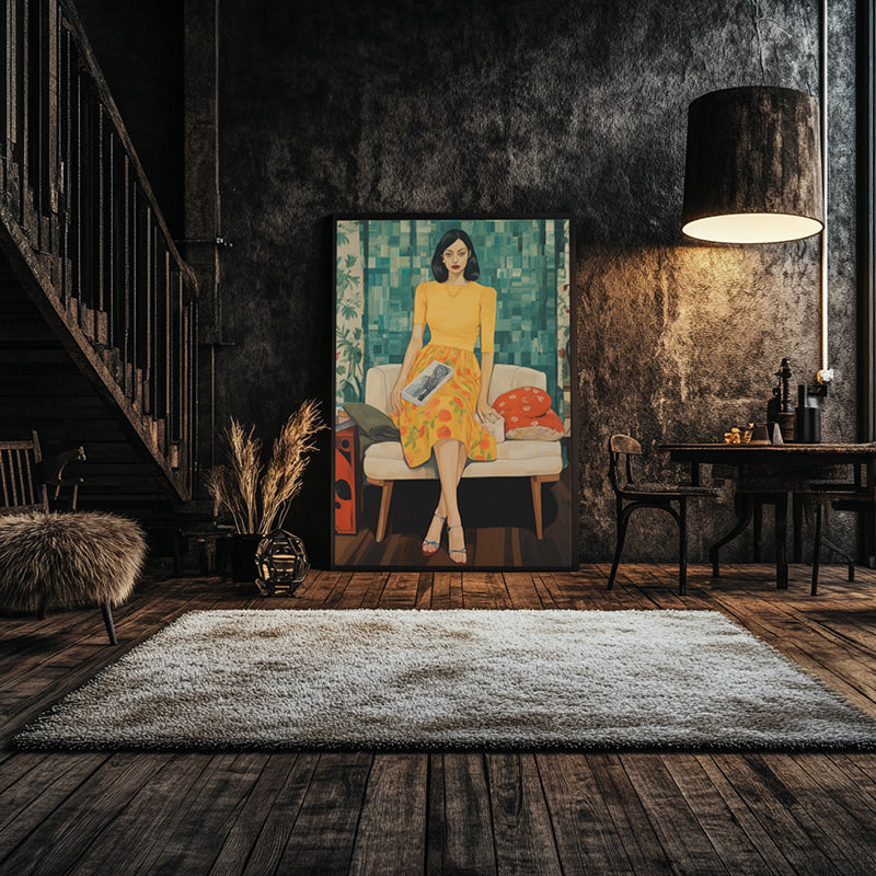 LADY ON SOFA II