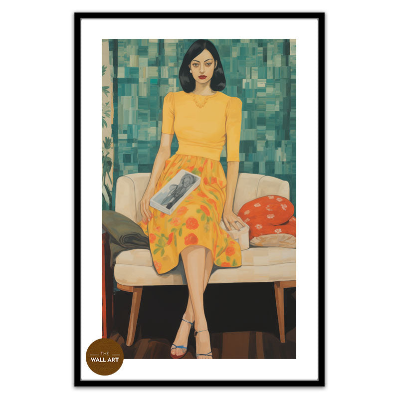 LADY ON SOFA II