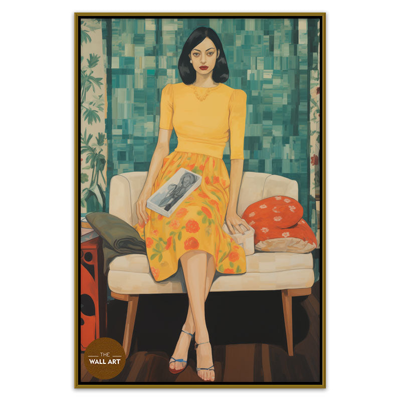 LADY ON SOFA II