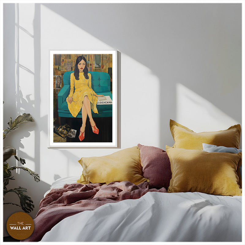 LADY ON SOFA I