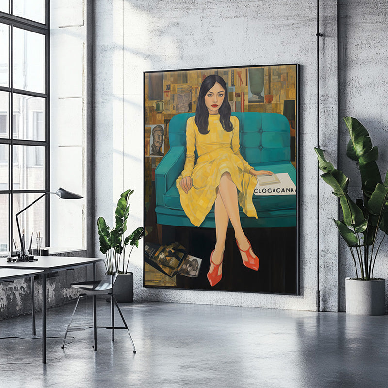 LADY ON SOFA I