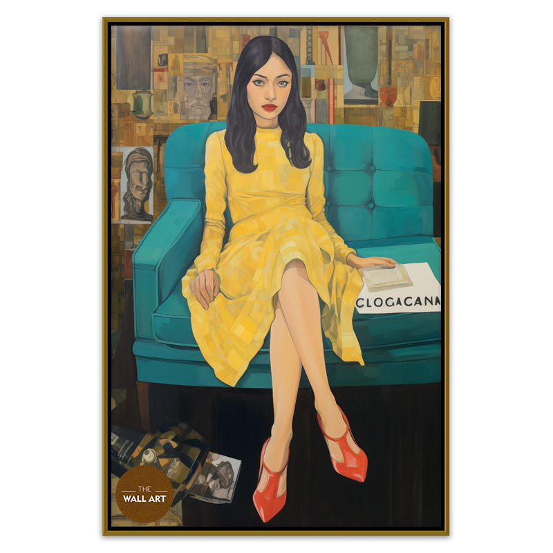 LADY ON SOFA I