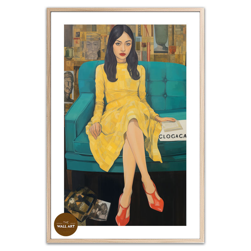 LADY ON SOFA I