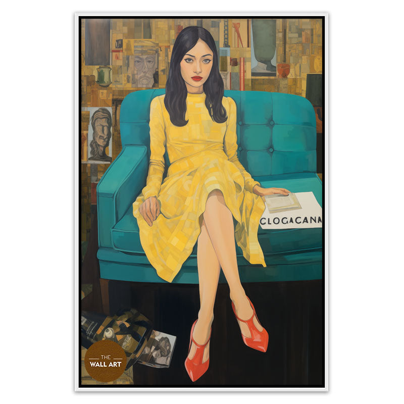LADY ON SOFA I
