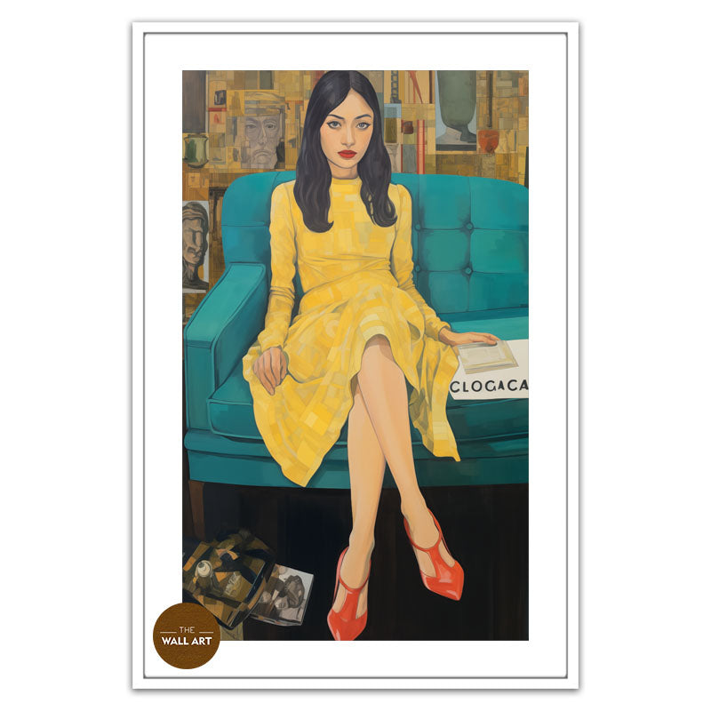 LADY ON SOFA I
