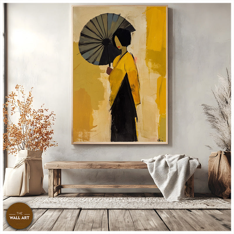 LADY WITH UMBRELLA