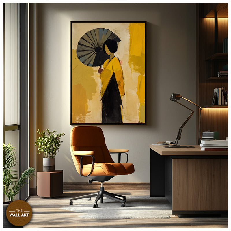 LADY WITH UMBRELLA