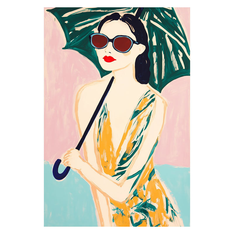 LADY WITH UMBRELLA II