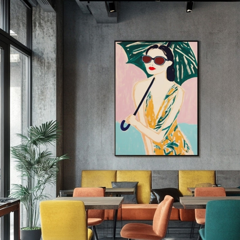 LADY WITH UMBRELLA II