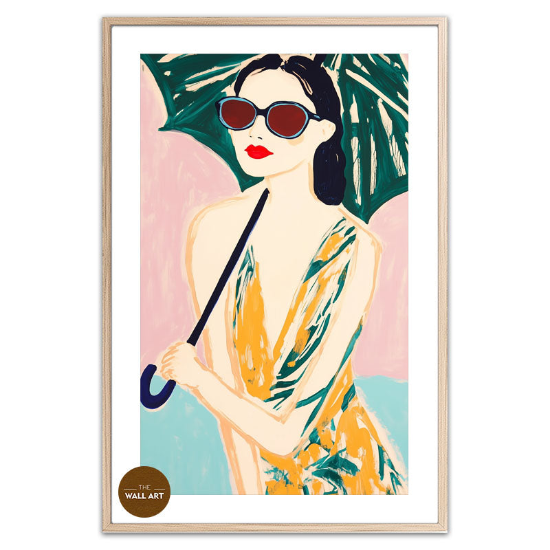 LADY WITH UMBRELLA II