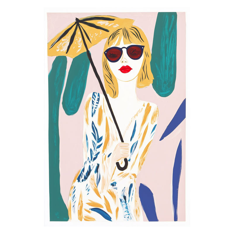 LADY WITH UMBRELLA I