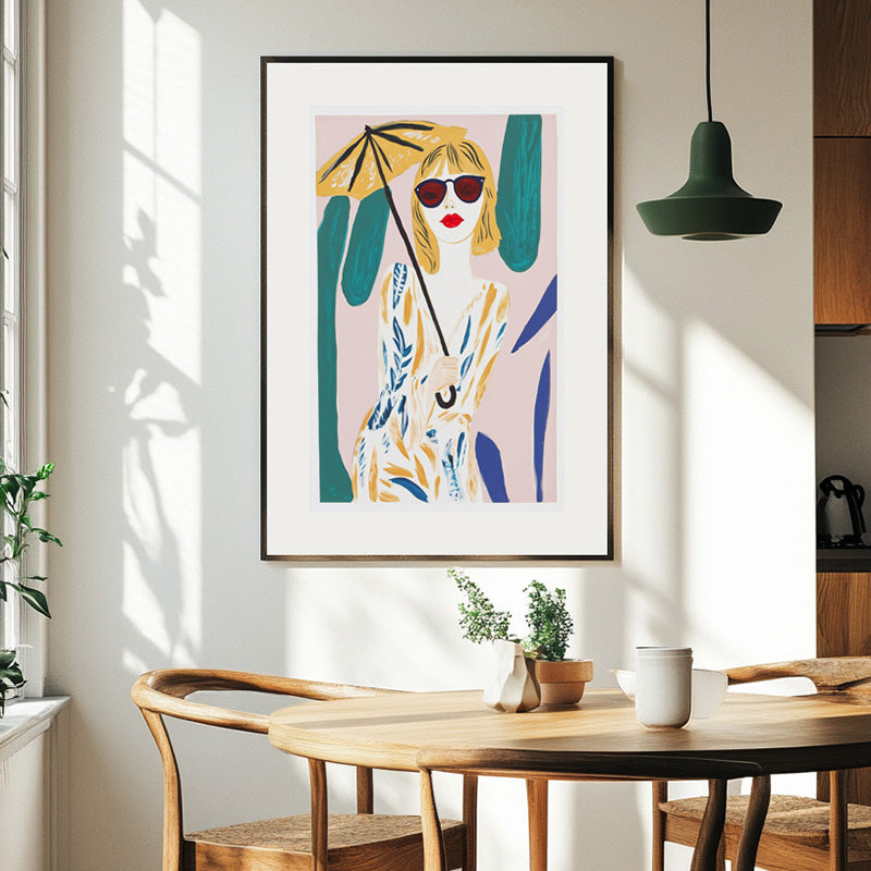 LADY WITH UMBRELLA I