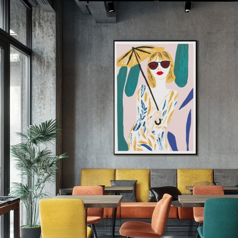 LADY WITH UMBRELLA I