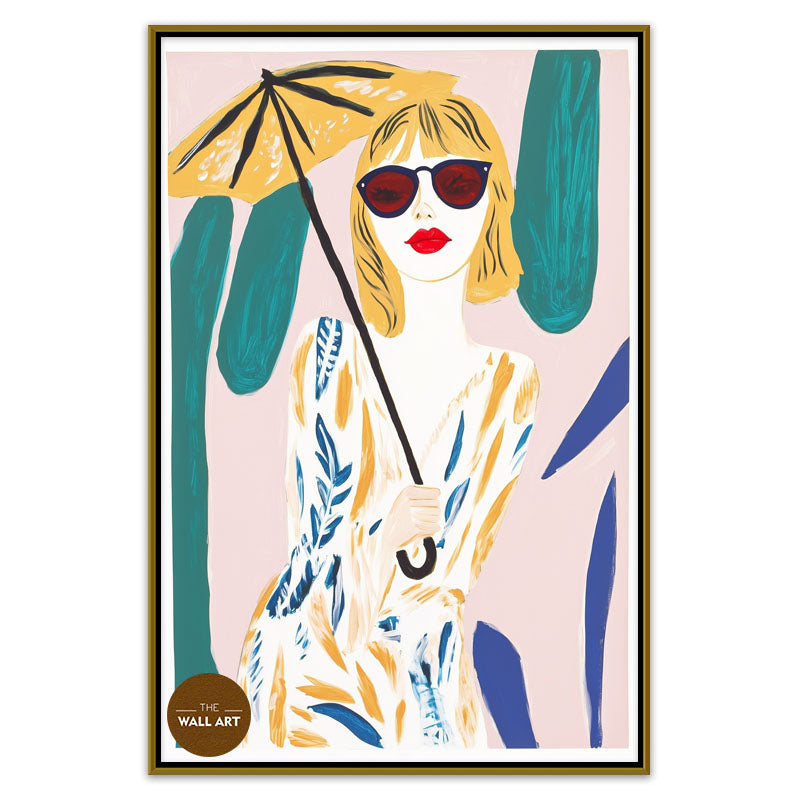 LADY WITH UMBRELLA I