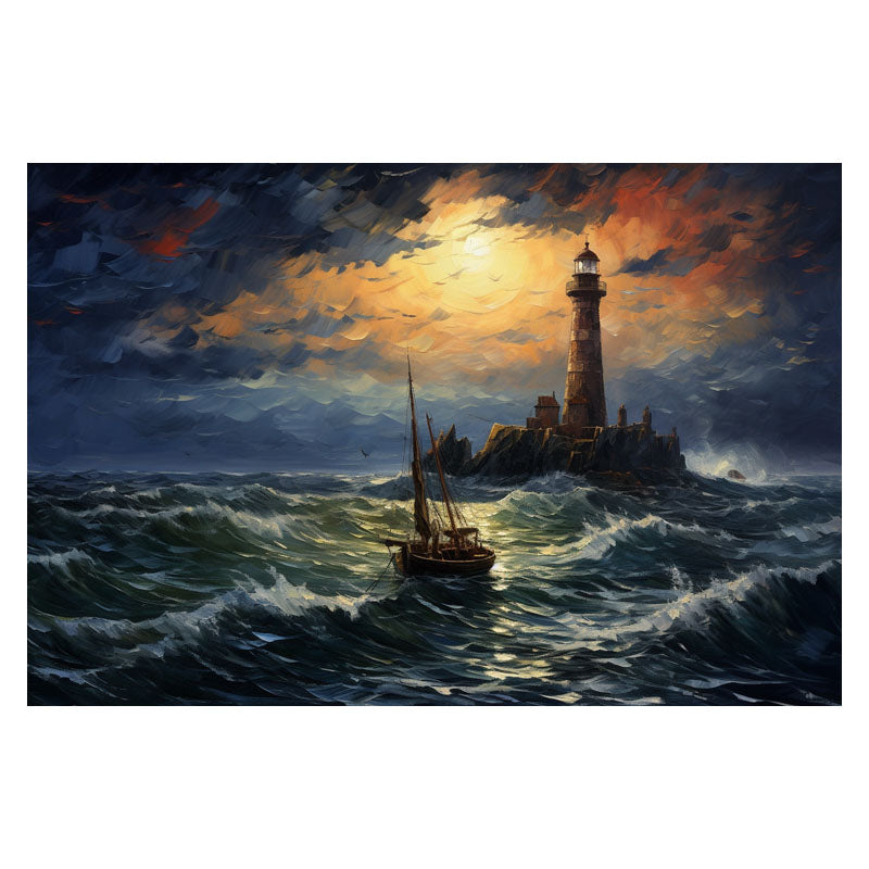 LIGHT HOUSE AT NIGHT III