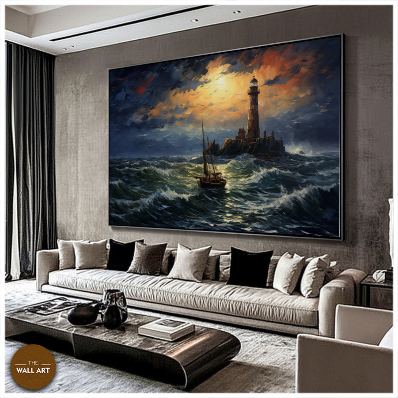 LIGHT HOUSE AT NIGHT III