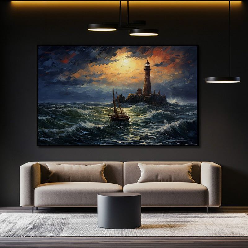 LIGHT HOUSE AT NIGHT III