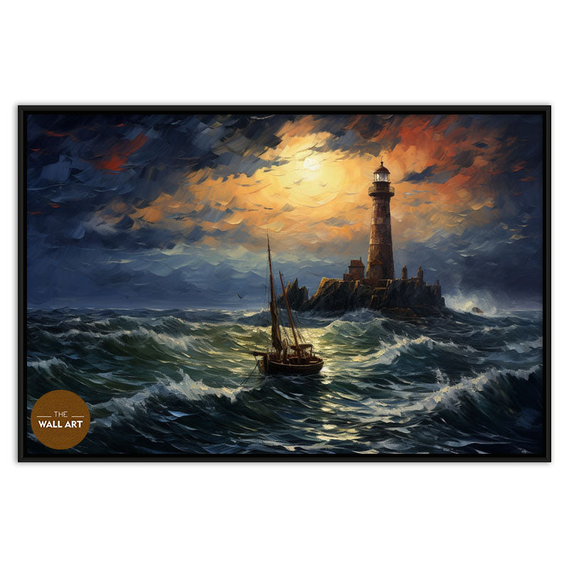 LIGHT HOUSE AT NIGHT III