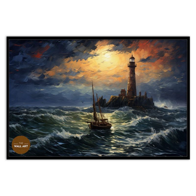 LIGHT HOUSE AT NIGHT III